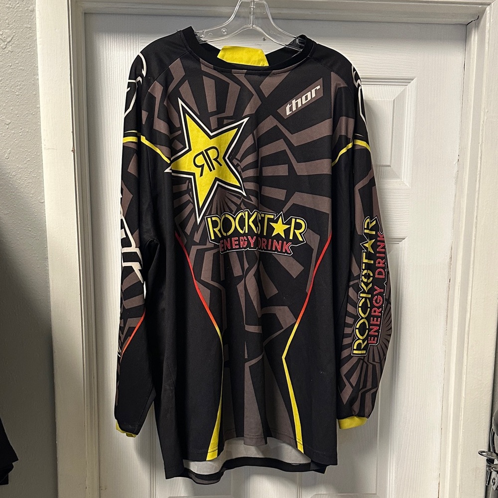 Thor Rockstar Long Sleeve Tee - Black, Yellow, and Red